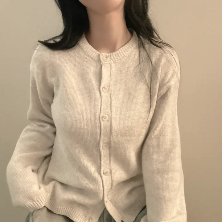 [캐시울10%/여유핏~!] 퀄리티 높은 봄 데일리 니트 가디건 6color 상세 이미지 6