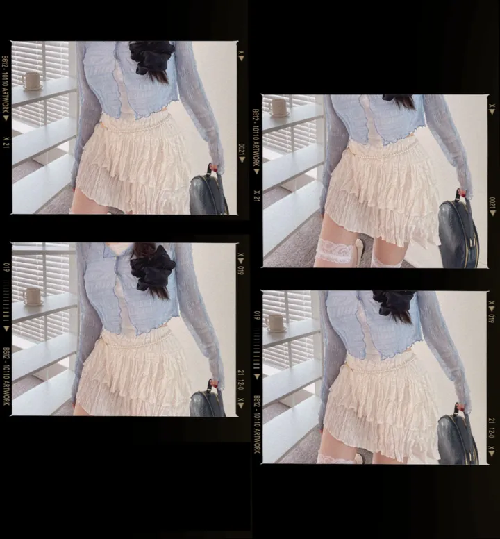 러핀 레이스 시스루 워머 가디건 상세 이미지 29