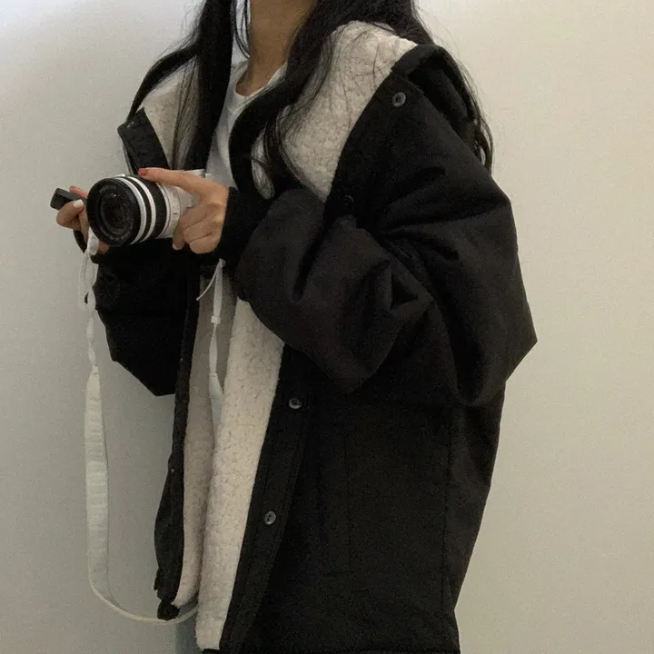 [ 겨울까지 ] 안감 양털 왕따뜻 야상 점퍼 상세 이미지 20