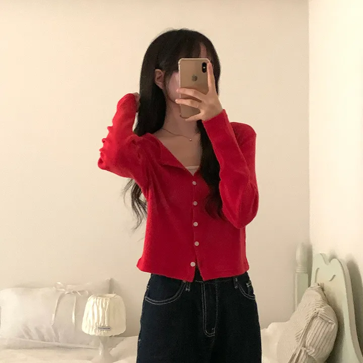 로로 펀칭 가디건 (8color) 상세 이미지 110