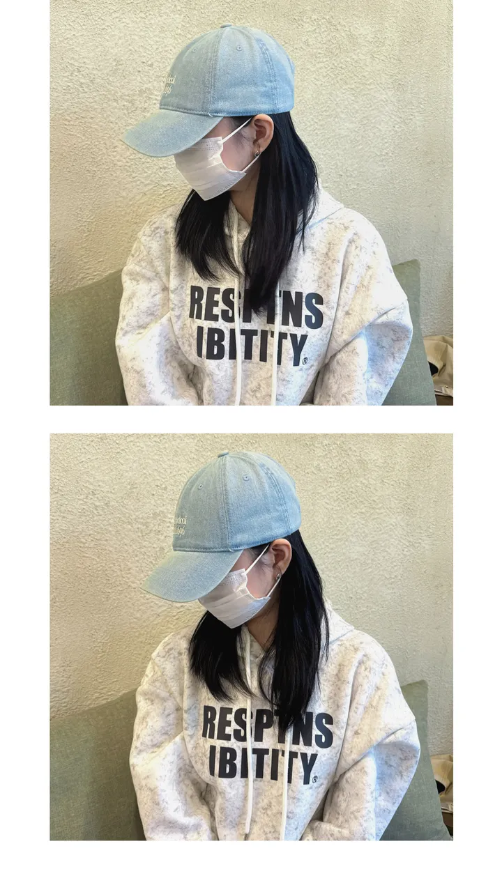 [🧢+팔찌+안경+캡가드증정❤/묶음할인✨] 캐피튜드 데님 워싱 누지로 1696 볼캡 - 연예인핏 데일리 남녀공용 소두핏 대두커버 연예인 아이돌 신상 할인 커플 우정 사계절 모자 상세 이미지 21