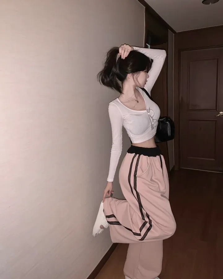 딸기우유🍓 컬러디 레이스 핀턱 데일리 봄팬츠 -4col 상세 이미지 4