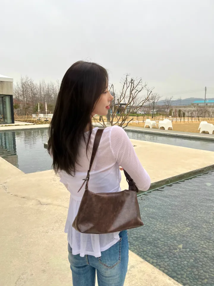 [여리여리핏/가디건set🤍] 리본 셔링 프릴 끈나시 레이어드 가디건 세트 상세 이미지 15