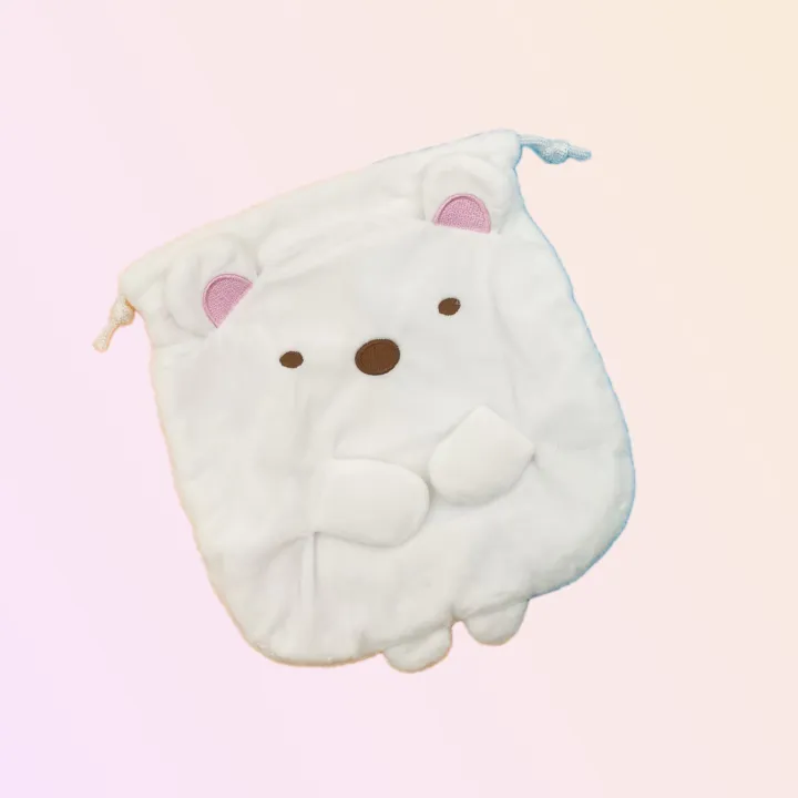 귀요미 콩알눈 동물 스트링파우치 화장품파우치 생리대파우치 미니파우치 복조리 친구선물 우정 상세 이미지 5