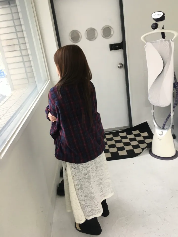(2 color) 도쿄 체크 후리스집업 상세 이미지 34
