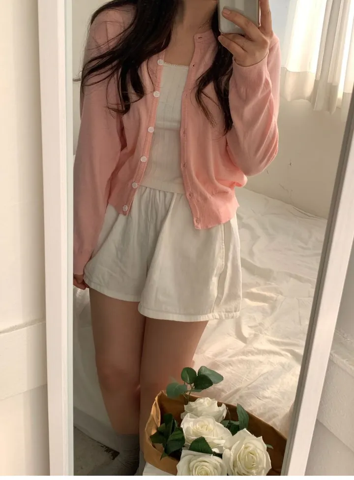 [주문폭주!][봄신상/데일리템/최저가] 아렌 베이직 라운드 가디건 (10color) 상세 이미지 45