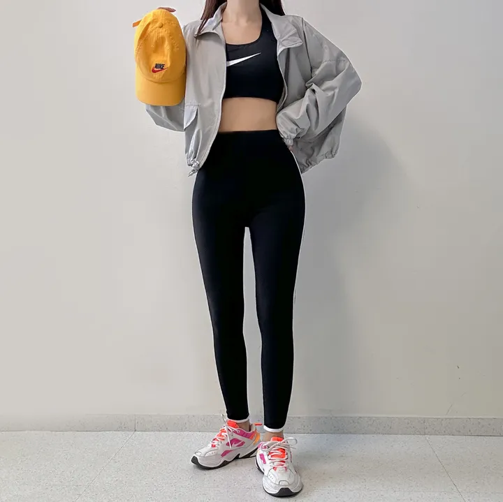 밴딩/데일리/운동복 랍바 라인 소프트 쫀쫀 하이 레깅스 (3컬러) 상세 이미지 17