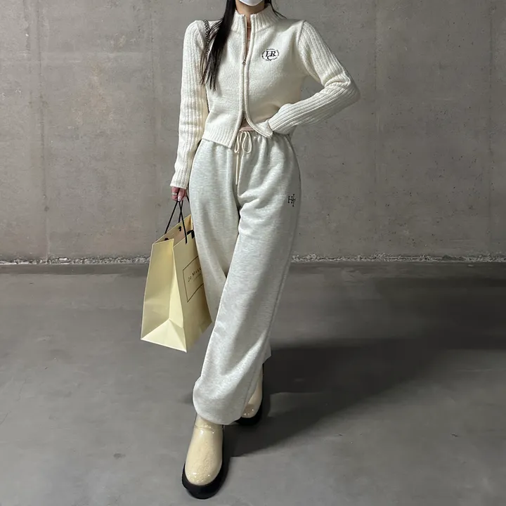[8color/MADE] 하이퀄리티 웨하스 탄탄 와이드 조거팬츠 봄트레이닝 상세 이미지 88