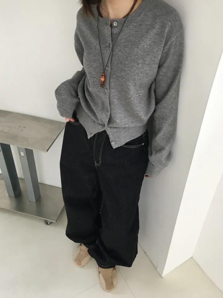 너드 소프트 가디건 (5color) 상세 이미지 23