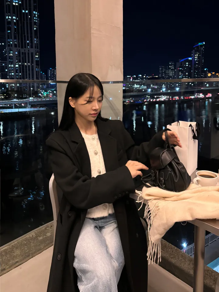 나인  프리미엄 울 맥시 코트 2color. 상세 이미지 26
