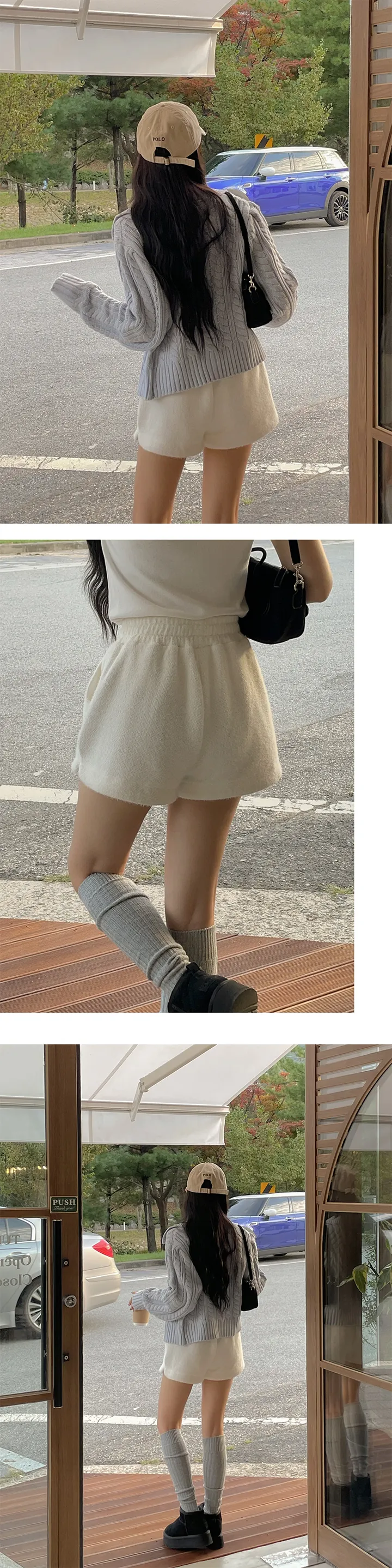 [MADE]스노우 앙고라 밴딩 숏팬츠-3color 상세 이미지 9