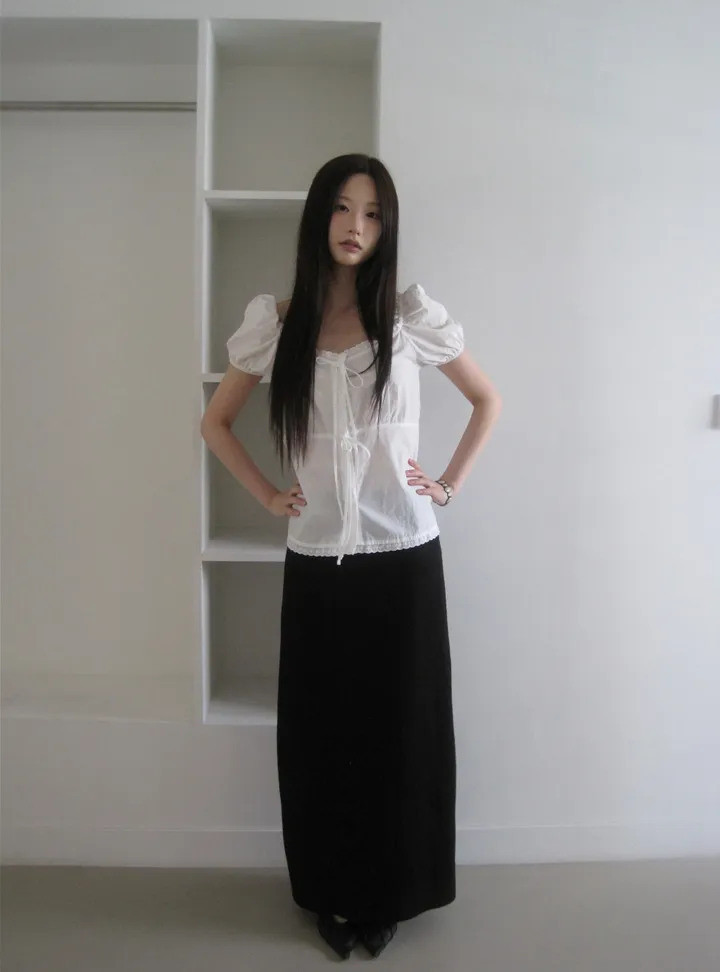 반팔 티셔츠 모델 착용 이미지-S1L24