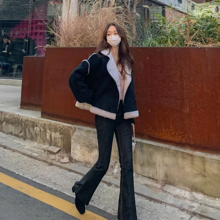 [심쿵핏/털빠짐X] 따뜻 도톰 파스텔 루즈핏 앙고라 모헤어 크롭 브이넥 벌룬 소매 깃털 퍼 니트 가디건 상세 이미지 66