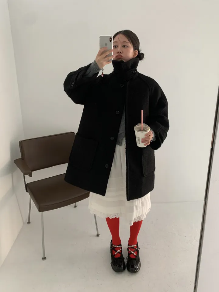 basic round cardigan (5color) 상세 이미지 13