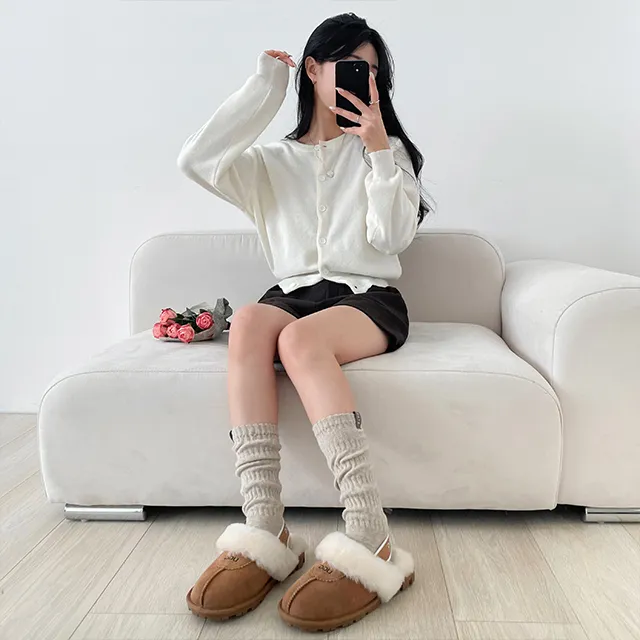 [~10컬러] 보노보노 크롭핏 단정해 니트가디건 상세 이미지 13