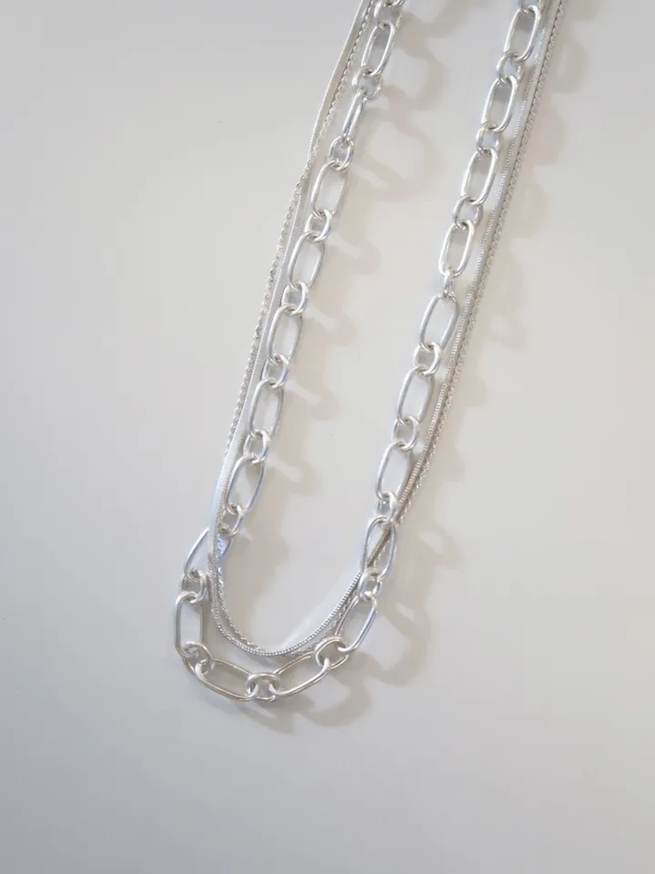 basic matte chain necklace 상세 이미지 6