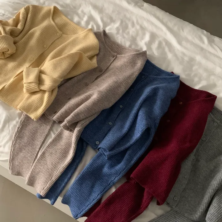 [만족도100%/캐시울🤍] 뮤어 데일리 라운드넥 니트 가디건 - 5color 상세 이미지 46