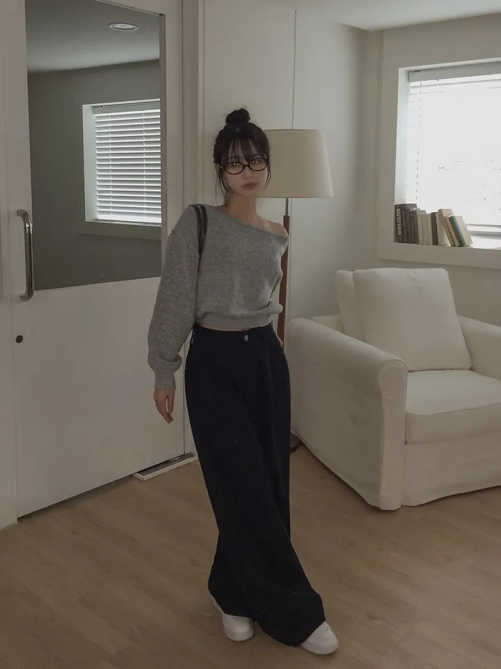 +영상[핏강추🤎] 틴츠 핀턱 코튼 와이드핏 롱 팬츠 3colors 상세 이미지 75