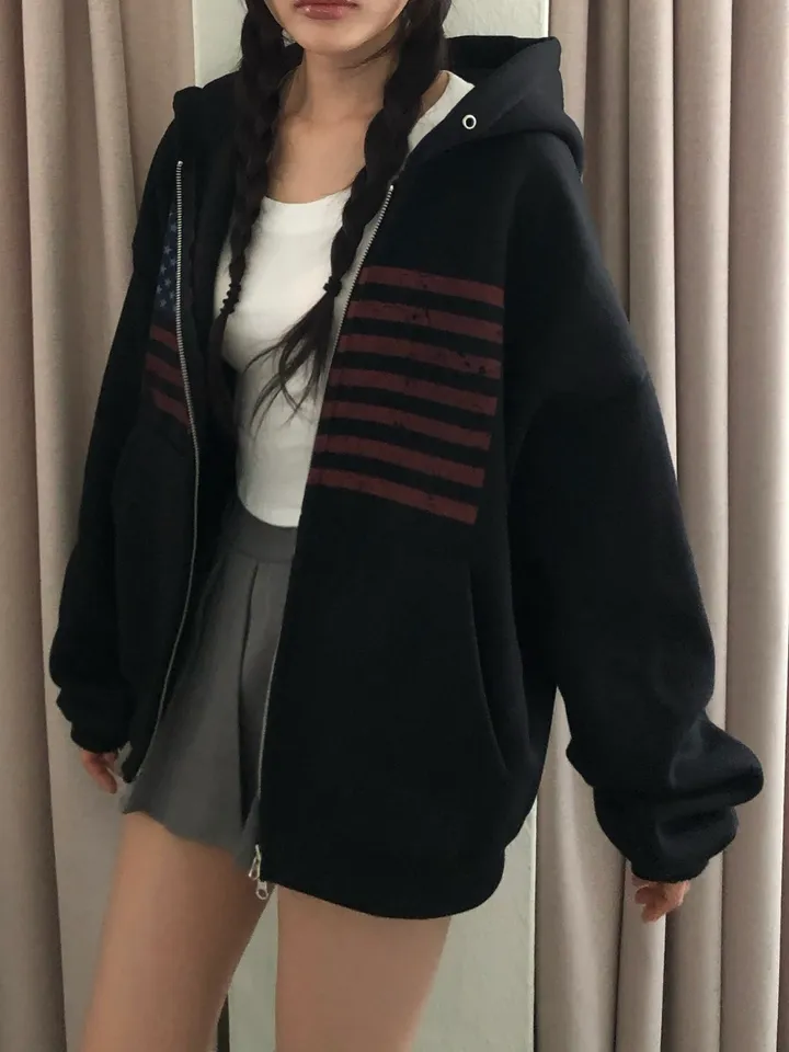 르빌 빈티지 아메리카 후드집업 상세 이미지 16