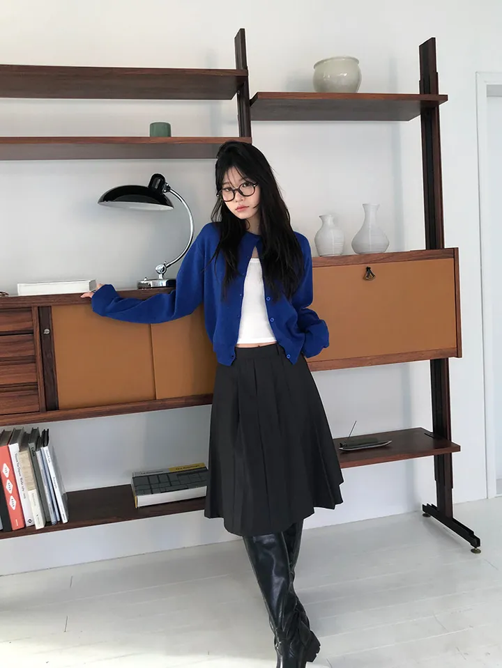 [MD적극추천🤍/후기극찬✨] basic round button cardigan 상세 이미지 18