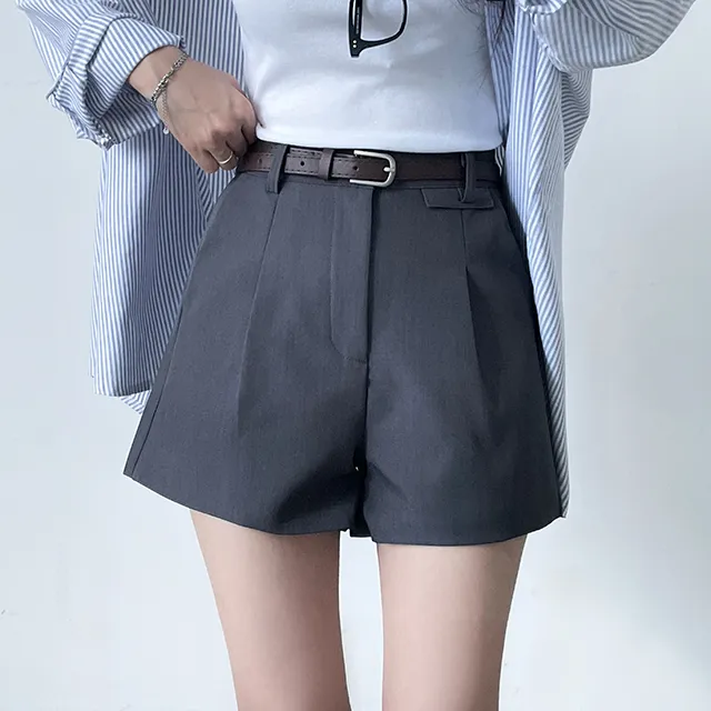 [S,M,L/벨트SET!] *봄신상 핏정석 데일리 숏팬츠 슬랙스 3color 상세 이미지 24
