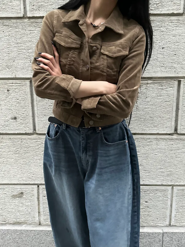 [당일배송🚀/가성비아우터!/핏보장] 코듀로이 슬림핏 자켓 상세 이미지 18
