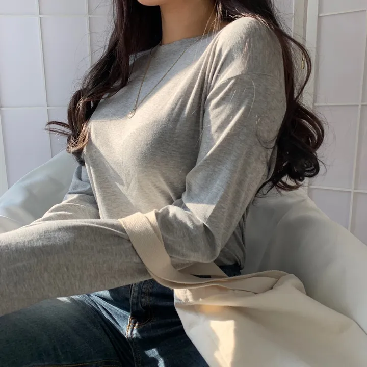 해질걱정 절대없는 베이글 긴팔티셔츠 5col 상세 이미지 31