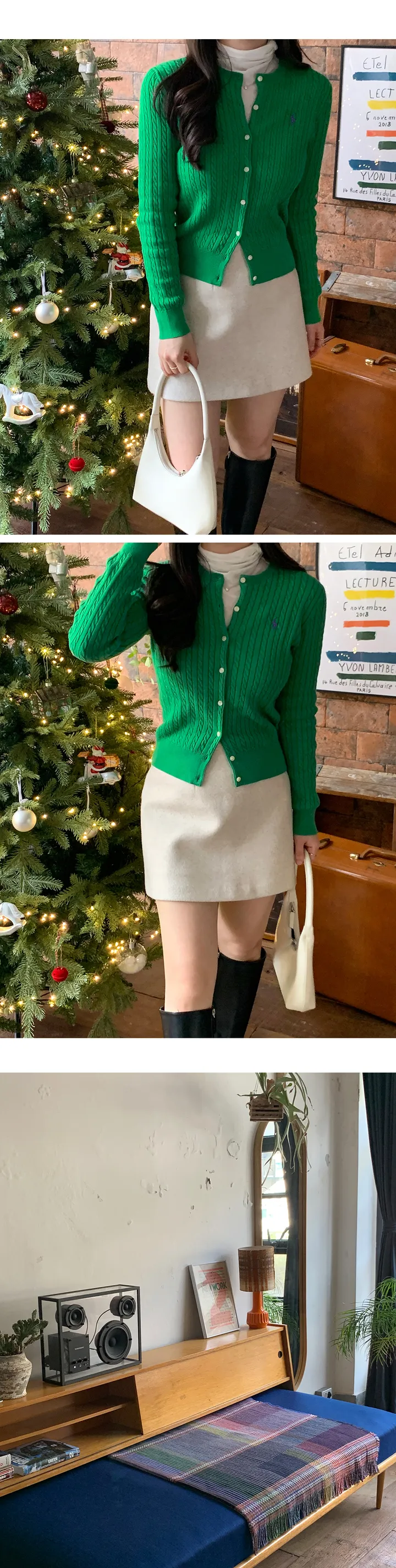 [💗에이블리 1위/당일출고🔥]폴로 랄프로렌 베이직 가디건 걸즈 상세 이미지 23