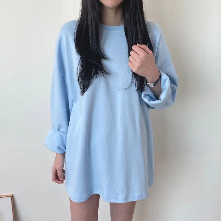 [남녀공용/20color] 빅사이즈 박스티 오버핏 레이어드티 무지티 상세 이미지 20