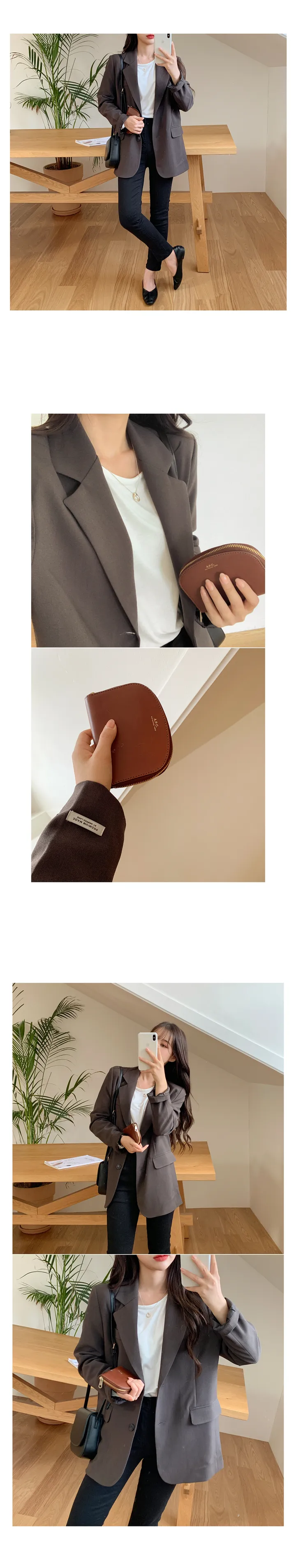 [베스트재입고/made:D]모던무드_투버튼자켓 (6color) 상세 이미지 19