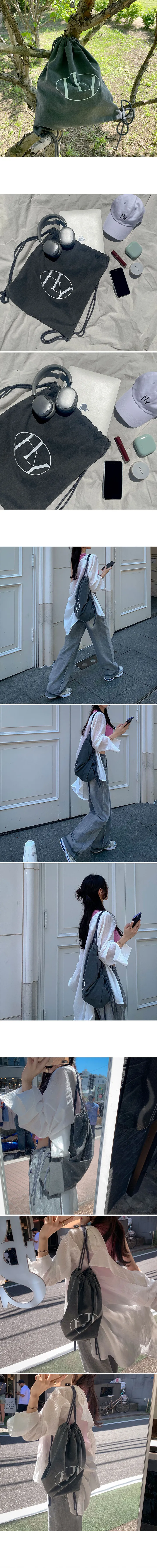 [MADE][데일리/여행가방!] 피그먼트 홀리 복조리백 보부상백 백팩 상세 이미지 6
