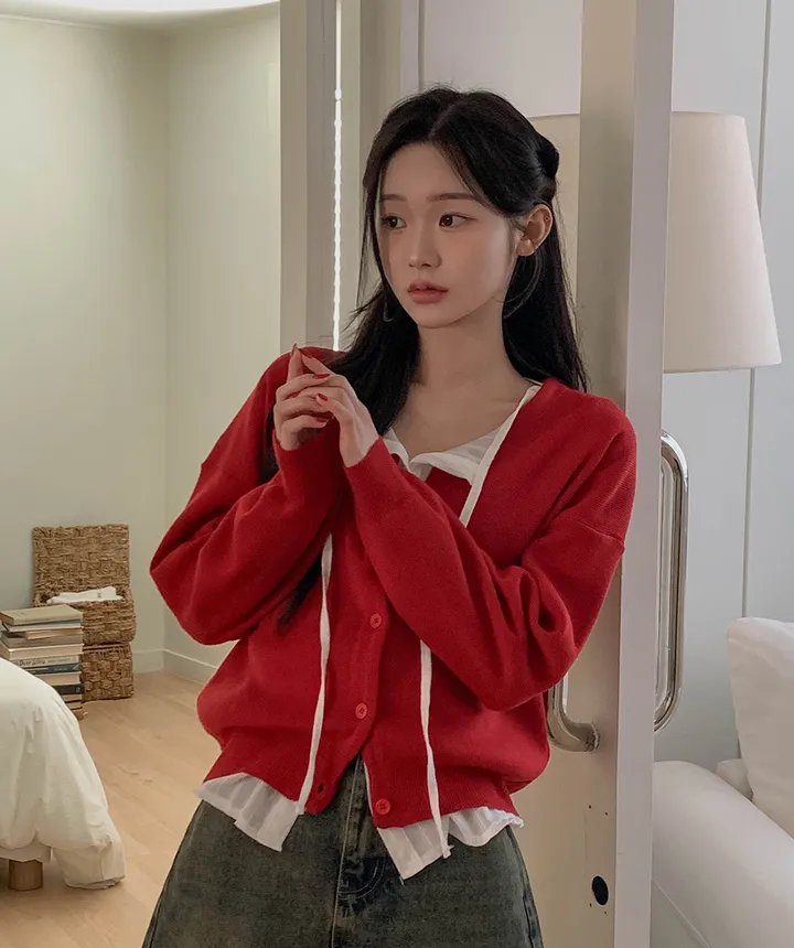 [반팔추가💛] 플로아 레이스 펀칭 블라우스 3colors 상세 이미지 20