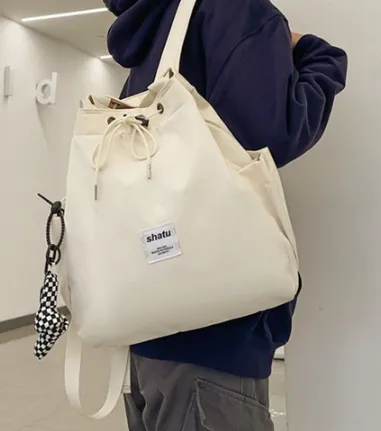(4컬러/보부상가방)아이패드백팩 나일론 가벼운가방 투웨이백 상세 이미지 14