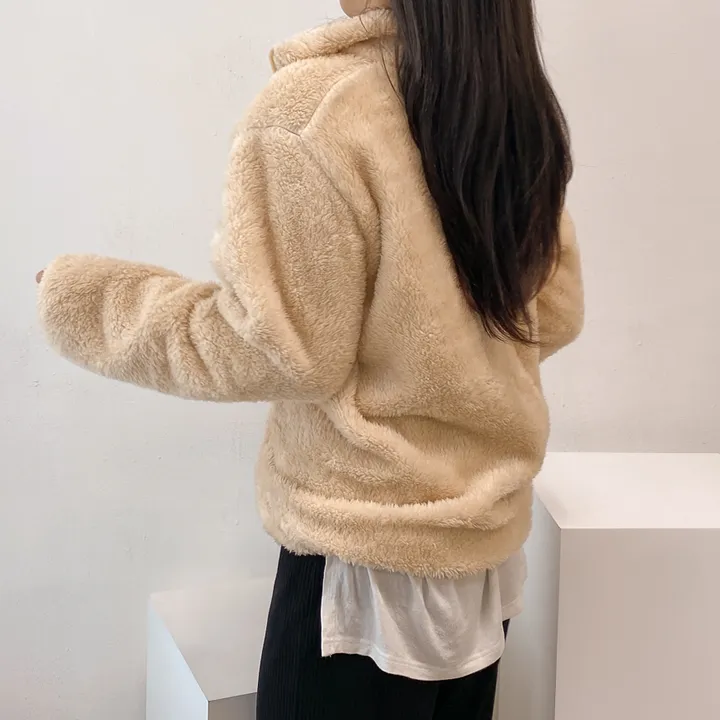 (💥강추템!! 보들보들촉감~💥) 따뜻 플리스 후리스 커플 포근 털 겨울 집업 (L~XL) 상세 이미지 14