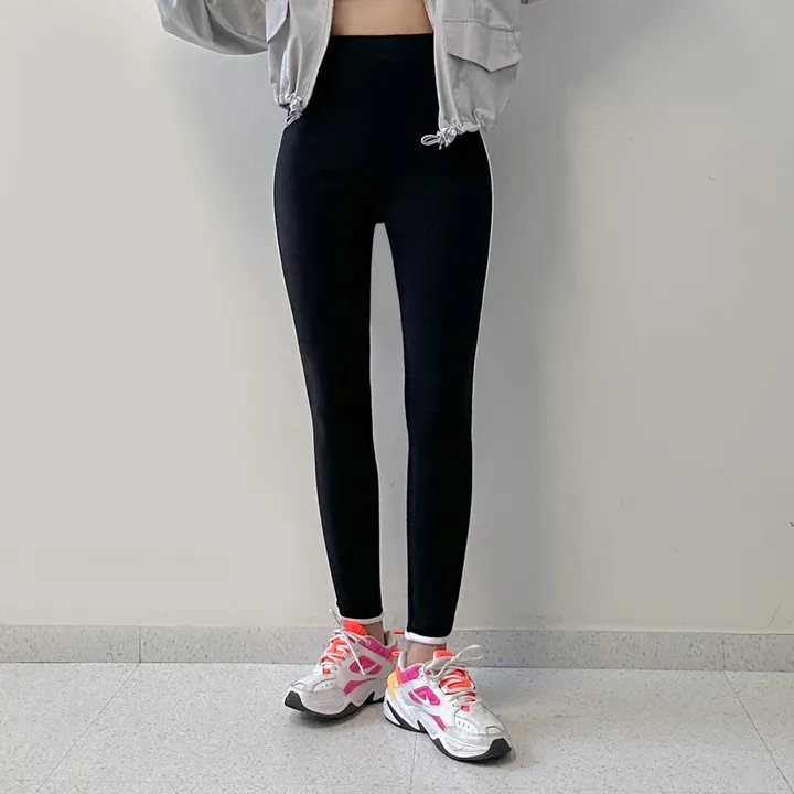 밴딩/데일리/운동복 랍바 라인 소프트 쫀쫀 하이 레깅스 (3컬러) 상세 이미지 15