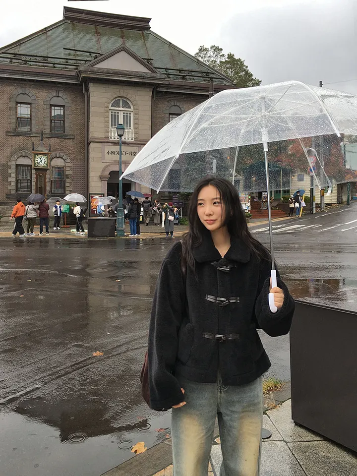 [왕따뜻🤎몽글몽글 *떡볶이코트* 양털 떡볶이자켓 겨울자켓 연말룩] 몽실양털떡볶이코트 상세 이미지 54