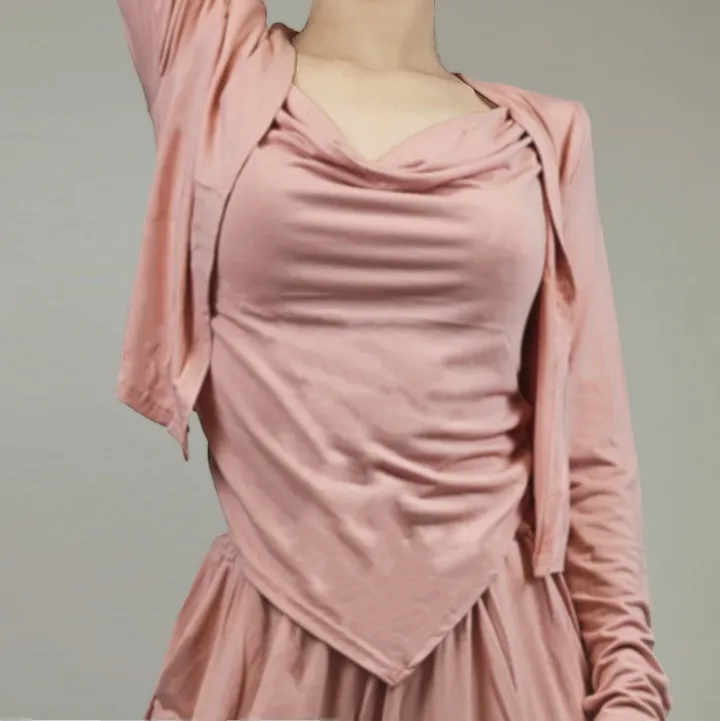 [3종 셋업] 여리핏 나시 가디건 팬츠 세트 (3color) 상세 이미지 7