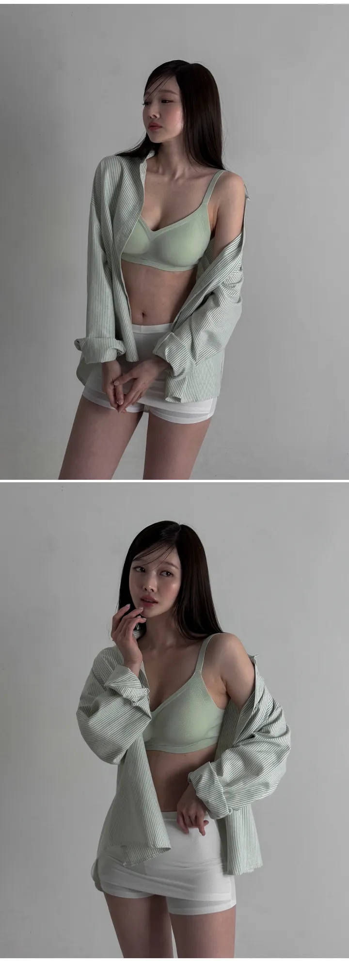 [M ~ 3XL] 5colors 매쉬 와이드 브라 빅사이즈브라 큰컵브라 상세 이미지 23