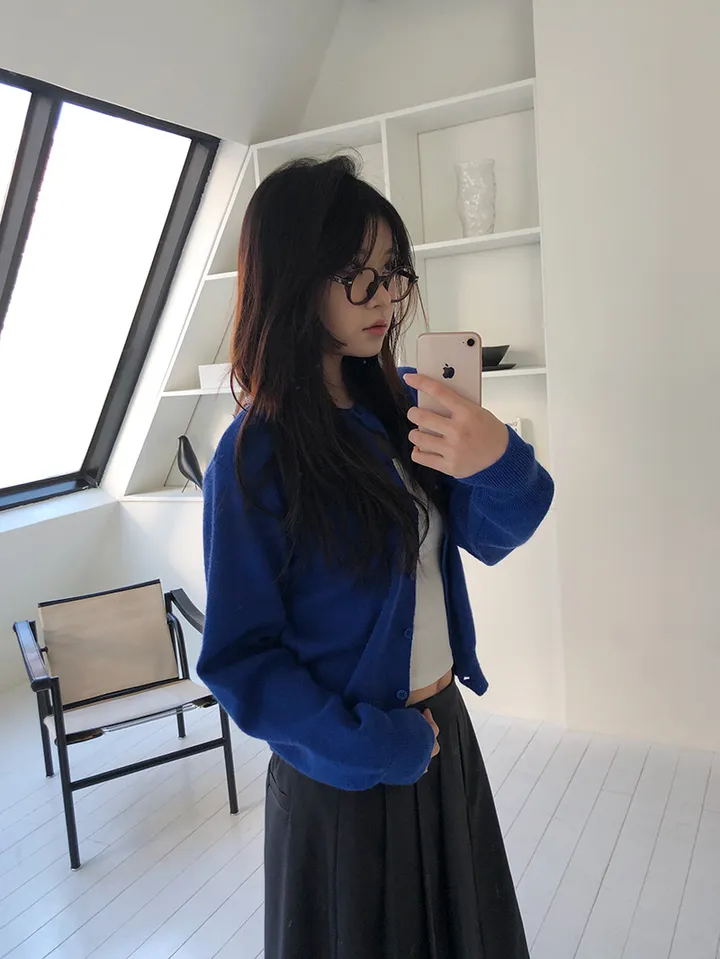 [MD적극추천🤍/후기극찬✨] basic round button cardigan 상세 이미지 20