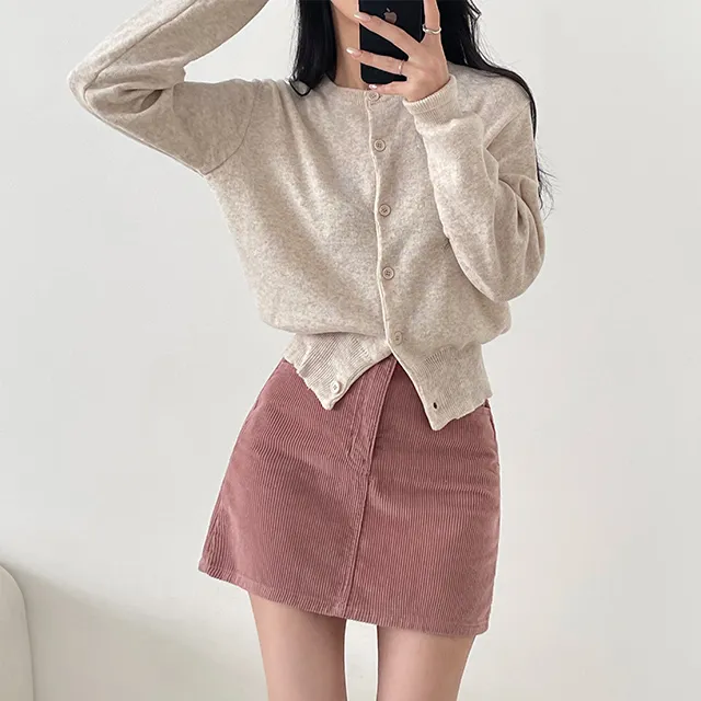 [~10컬러] 보노보노 크롭핏 단정해 니트가디건 상세 이미지 25