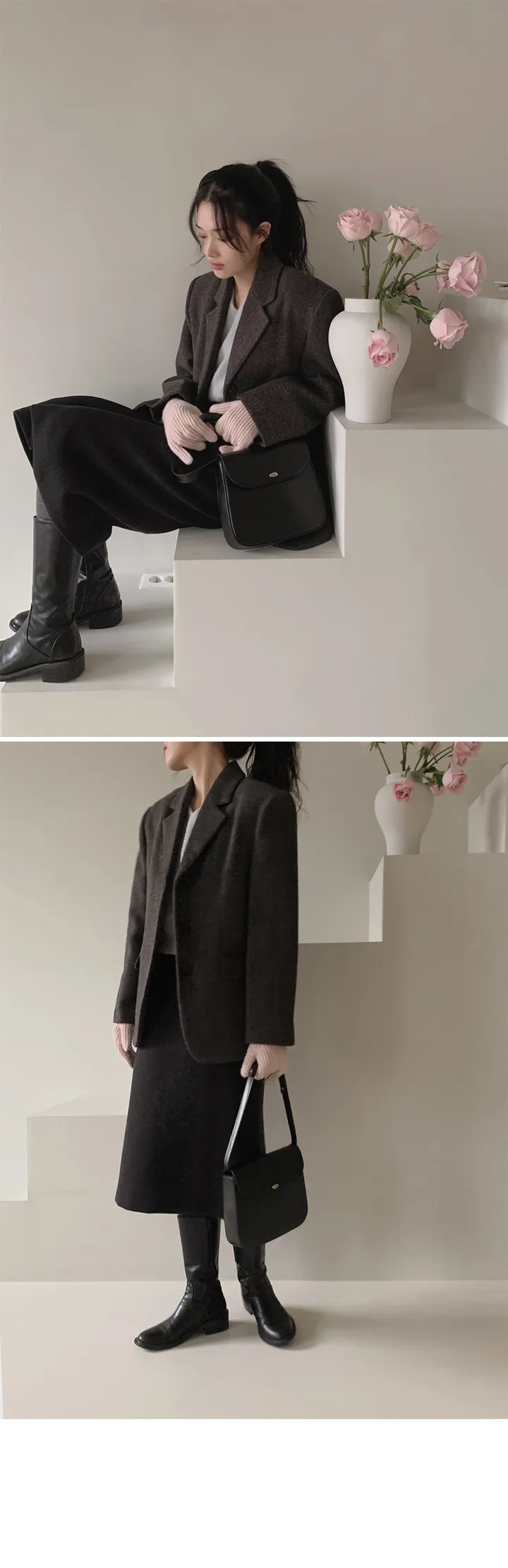 [🖤히트텍/데일리] 윈터즈 파스텔 히트레깅스 - 2 color (SLOWMADE/자체제작/레깅스/스판/무광/필수템) 상세 이미지 32