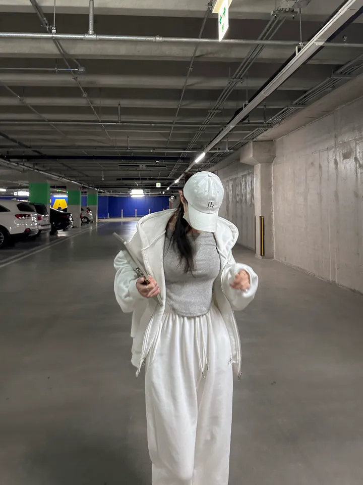 [8color/MADE] 하이퀄리티 웨하스 탄탄 와이드 조거팬츠 봄트레이닝 상세 이미지 18