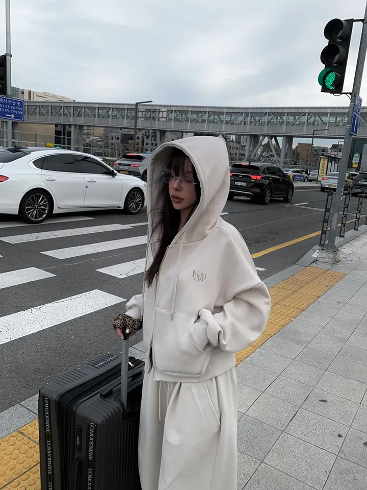🚀부분당일발송/기모선택🚀 자체제작 UmD 후드 집업 / 투웨이 무지 기모 반크롭 오버핏 크롭 후드티 후드집업 크롭후드 크롭후드집업 기모후드집업 기모후드 y2k 유니크 빈티지 상세 이미지 28
