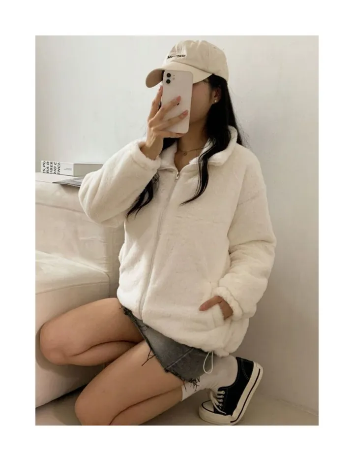 [ 보온템 ❤️‍🔥/ 겨울 필수템 ❄️ ] 코지 양털 플리스 4color 상세 이미지 19