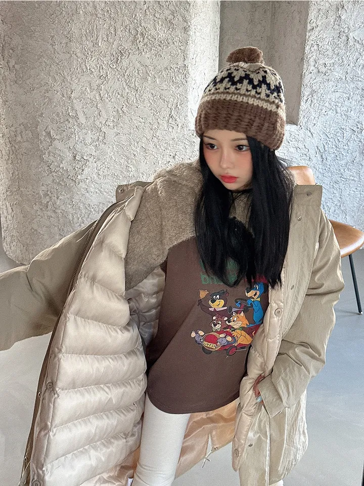 워머 레이어드 기모 레깅스 상세 이미지 39