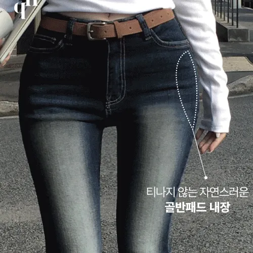 [🎥라이브 PICK][🍂가을 new!][🏆5만장돌파/자체제작][숏/롱] 웨일즈 볼륨업 골반패드 부츠컷 롱 팬츠 (반하이/로우)