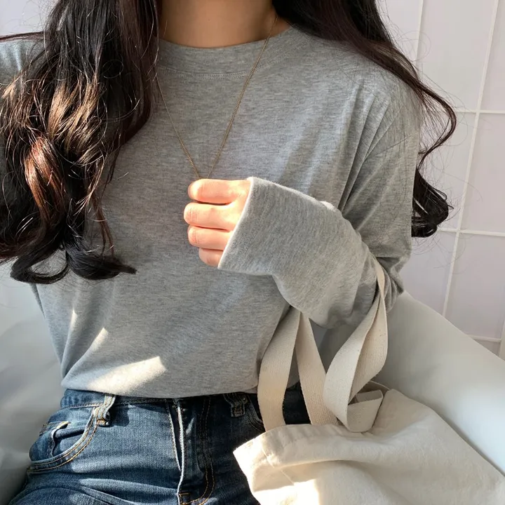 해질걱정 절대없는 베이글 긴팔티셔츠 5col 상세 이미지 30