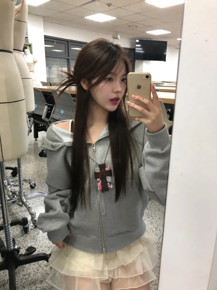 고퀄리티 버튼 투웨이 후드집업 2color 4계절가능 상세 이미지 2