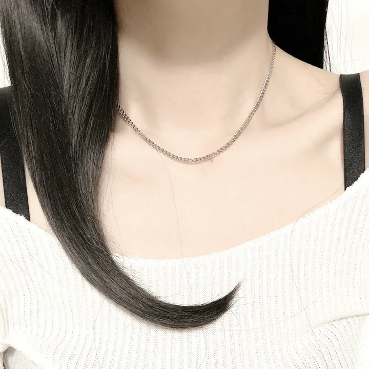 4주년 감사❤️6200원 [2개이상구매시할인]써지컬 데일리 초커 레이어드 목걸이 클립 십자가 하트 진주 볼드 군번줄 볼체인 블랙체인 상세 이미지 78