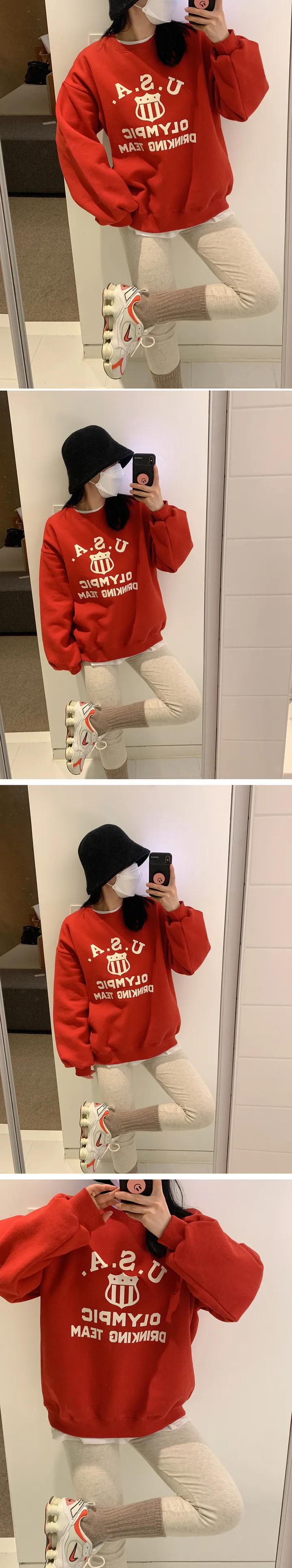 [데일리템/따뜻해요☕]스판 피치 기모 레깅스 (4color) 상세 이미지 76